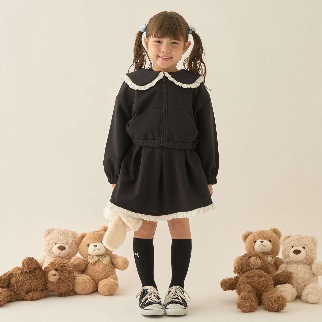 [Lycee Mine Ballet Series] [Coordinatable Setup] Pleated Skirt (Inner Shorts Included),Top gray, large image number 33