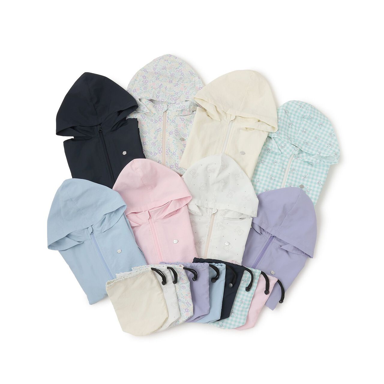 [School-Ready] [Water-Repellent, Anti-Stain, Durable, UV] Storage Bag Included Back Frill A-Line Mountain Parka,Cinnamon, large image number 19