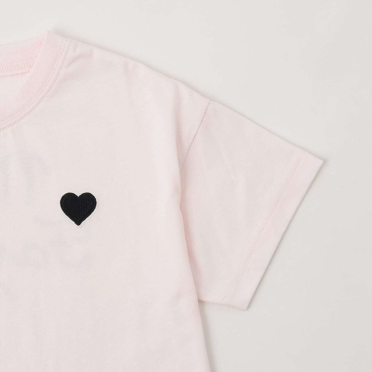 [100% Cotton] Heavy Rotation A-Line T-Shirt 2-Piece Set for Girls Kids,Dark red, large image number 5