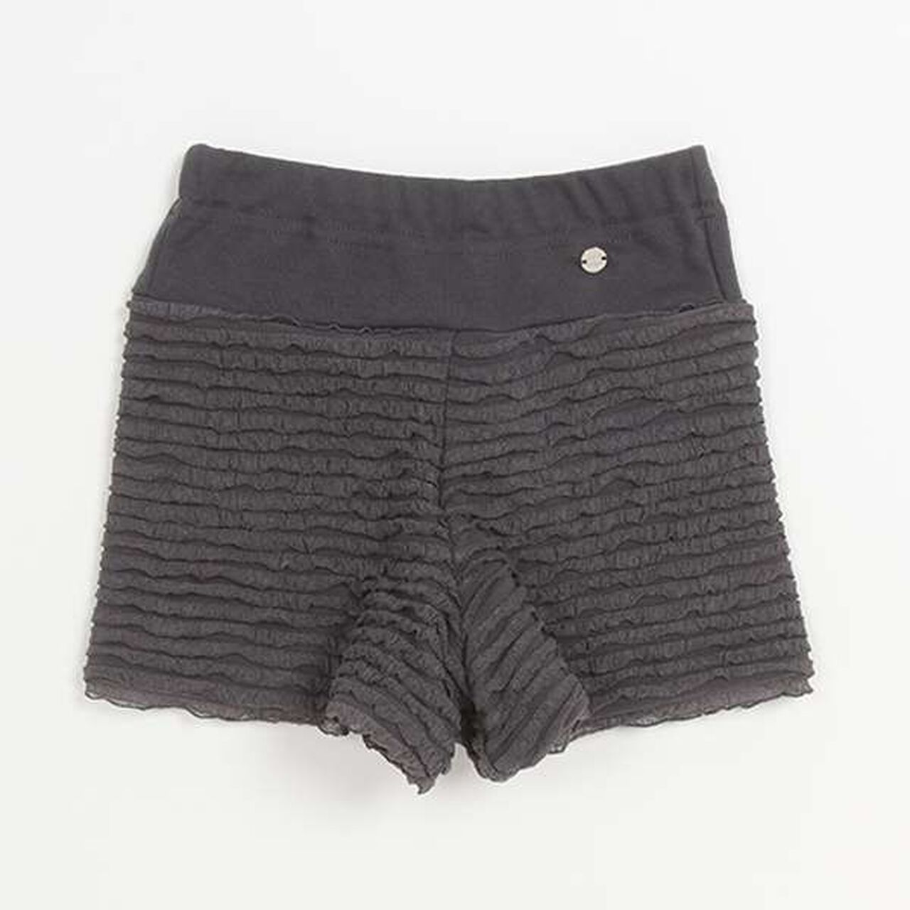 Cut Frill Shorts,Pearl white, large image number 16