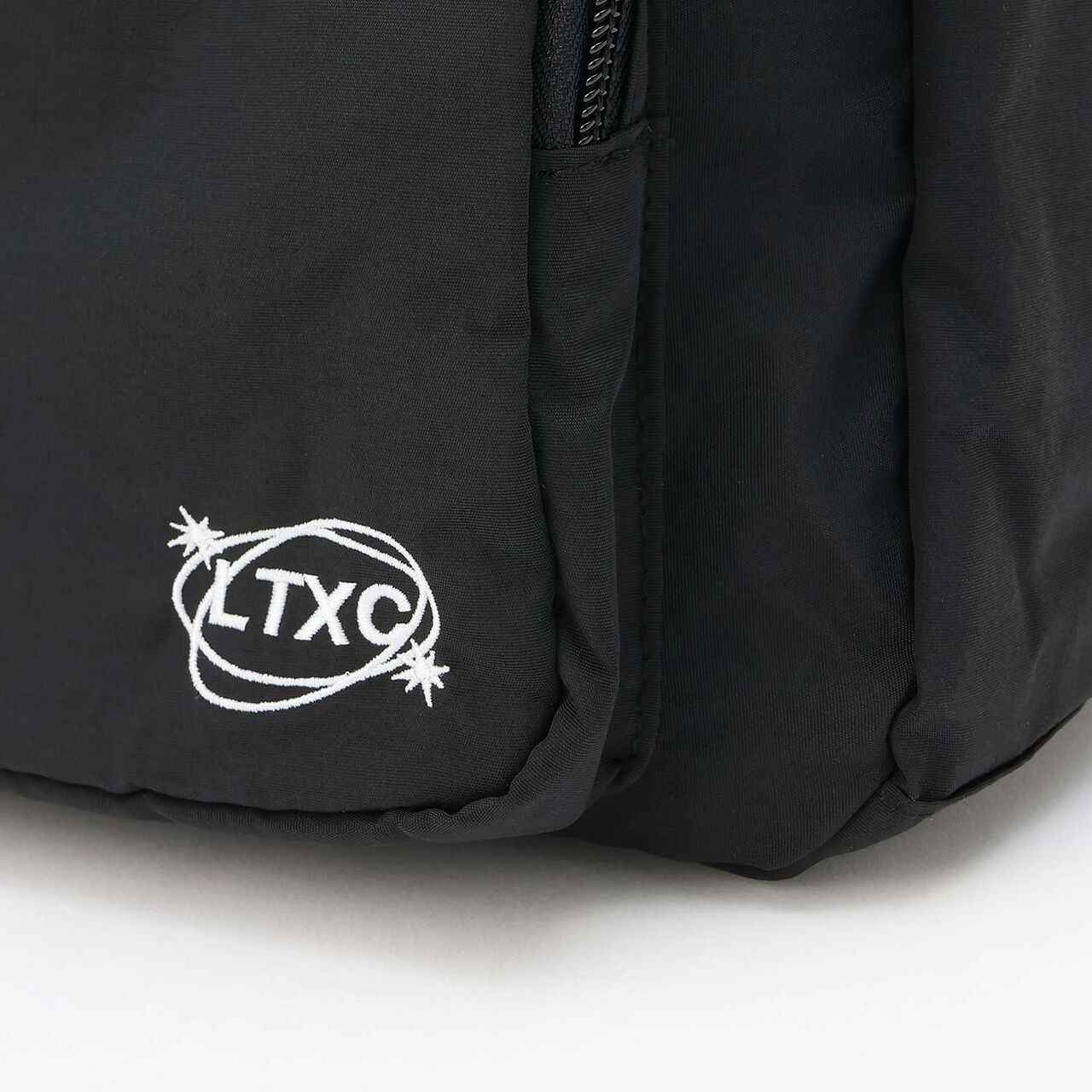 [LTXC] Double Pocket Shoulder Bag,Black, large image number 7