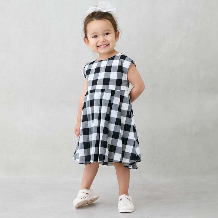 [Link] Assorted Flare One-Piece Dress,Blue, medium image number 11