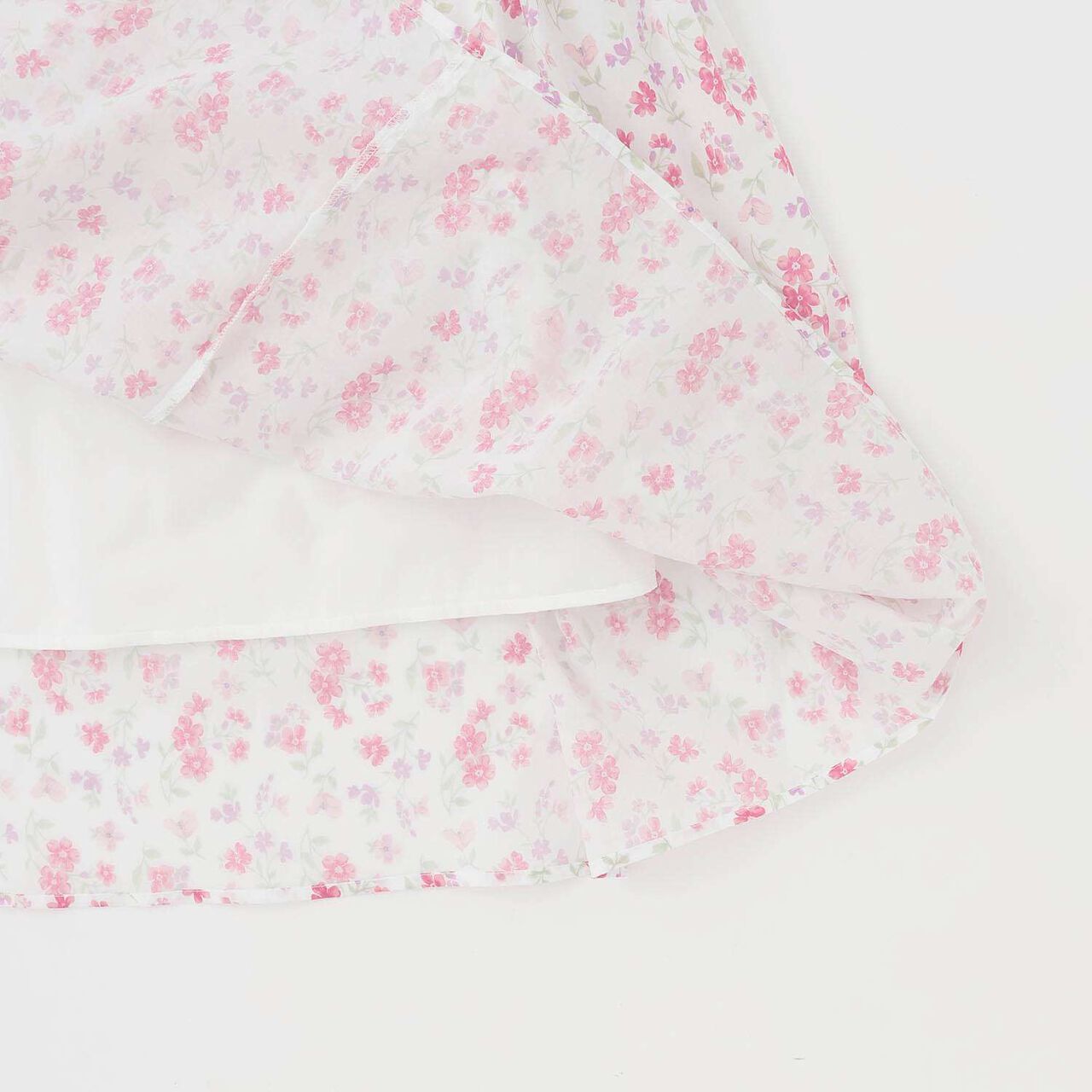 [Parent-Child Matching] Floral A-Line One-Piece Dress,Pink, large image number 5