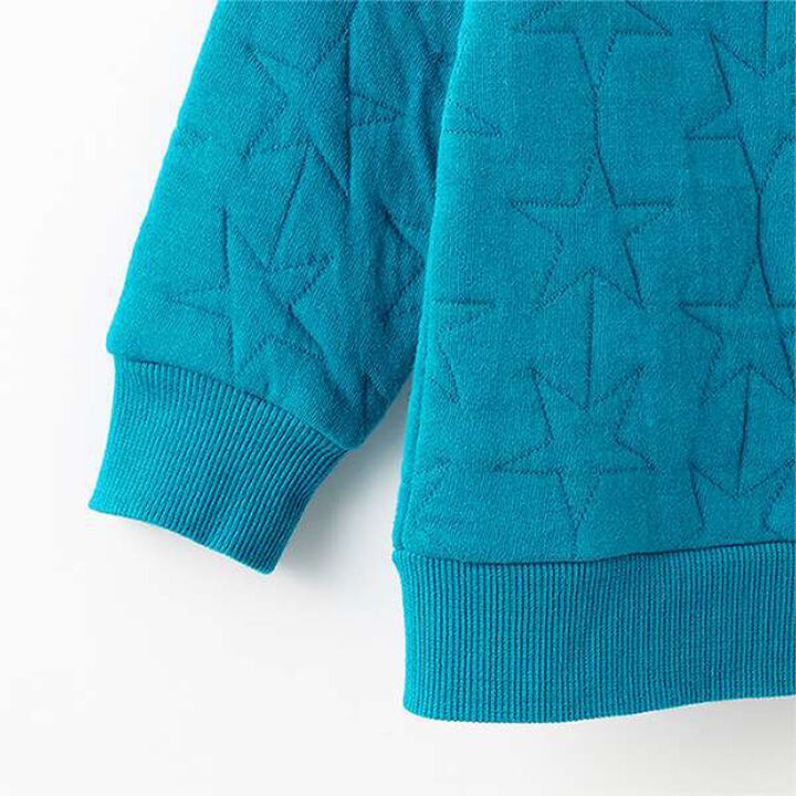 Dinosaur Embroidered Quilted Sweatshirt,Light beige, medium image number 10