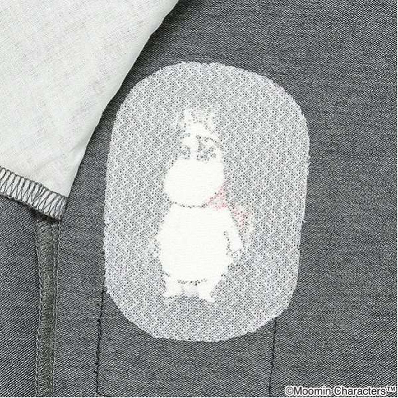 [MOOMIN] Moomin House Long-Length Leggings,Charcoal gray, large image number 15