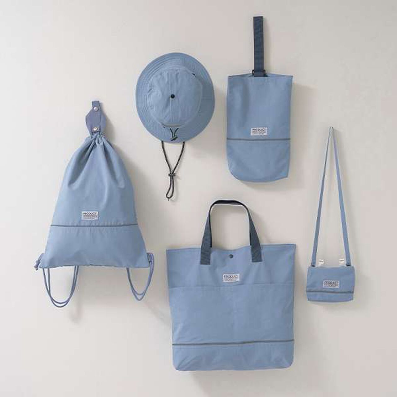 [Water-Repellent] Detachable Pocket,Red, large image number 9