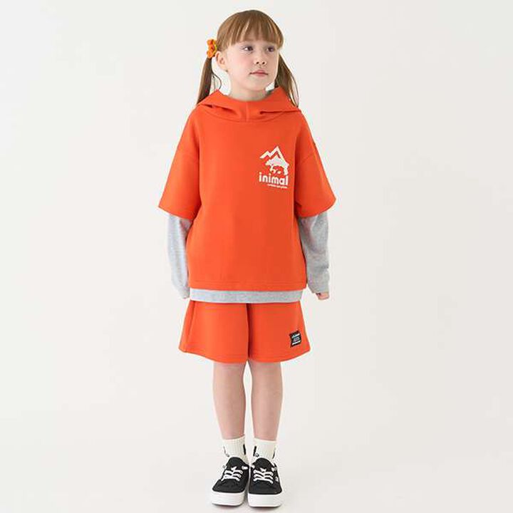 [Water-Repellent] Ponte Fake Layered T Parka,Blue, medium image number 15