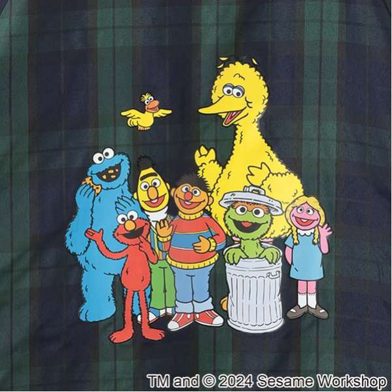 [AMI] Sesame Street Reversible Padded Bomber Jacket,Ivory, large image number 5