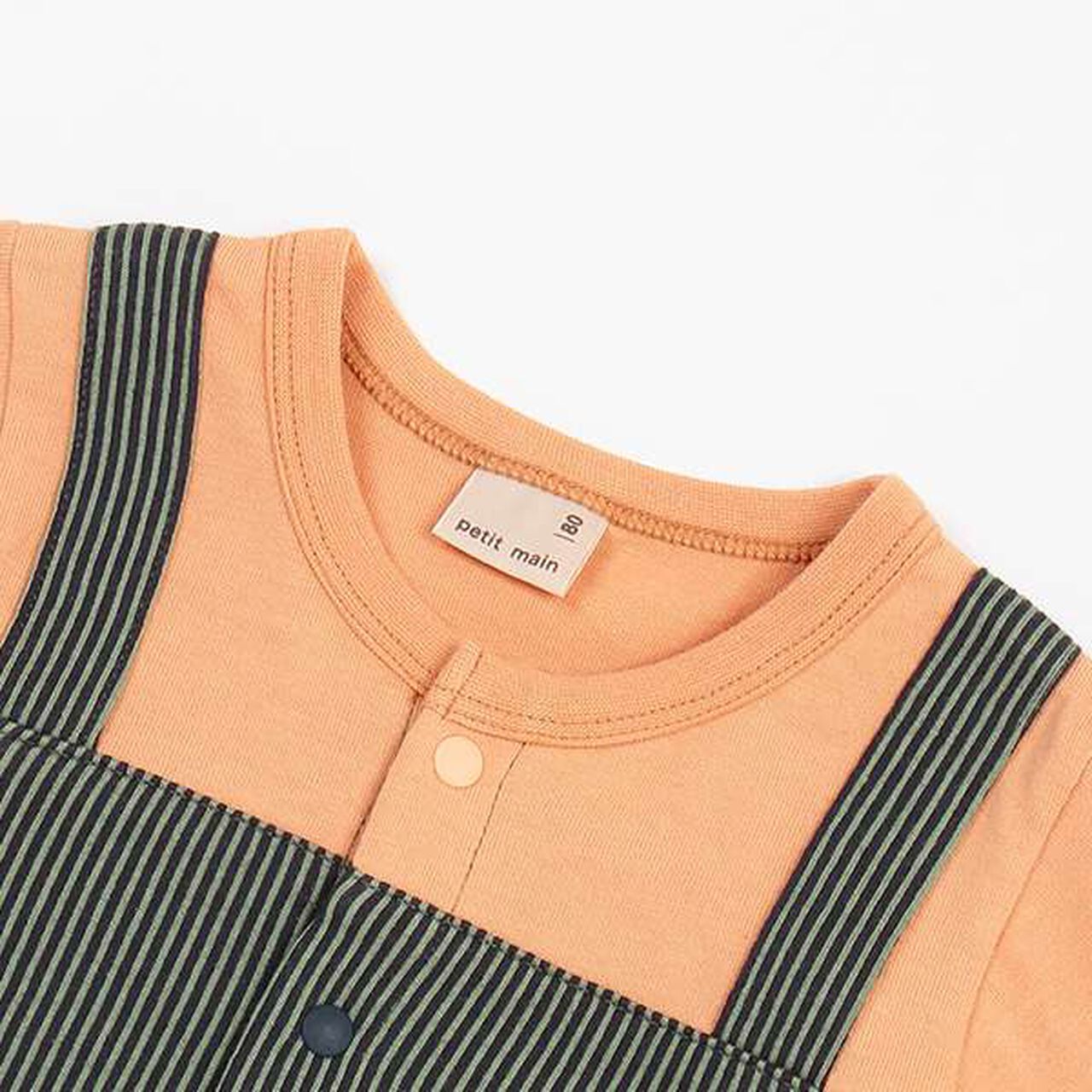 Salopette-Style Coverall,Green, large image number 2