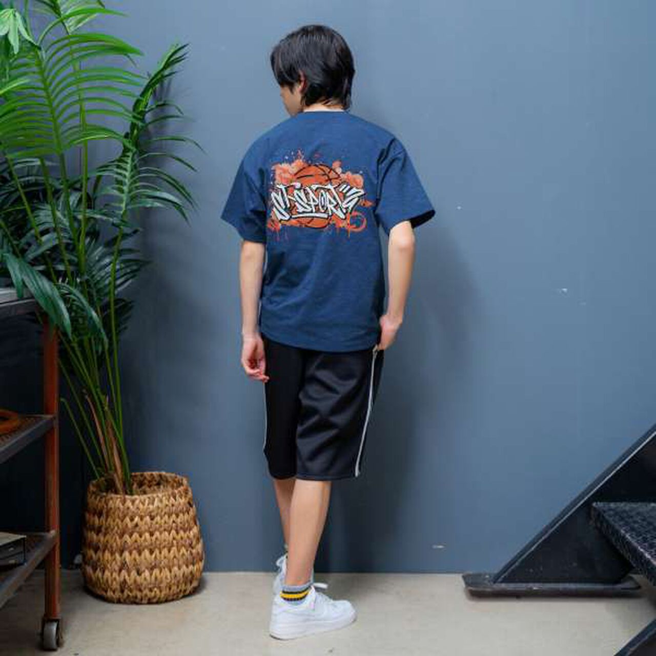 UV Protection Bear Pocket Sailor Collar T-Shirt,Yellow green, large image number 1