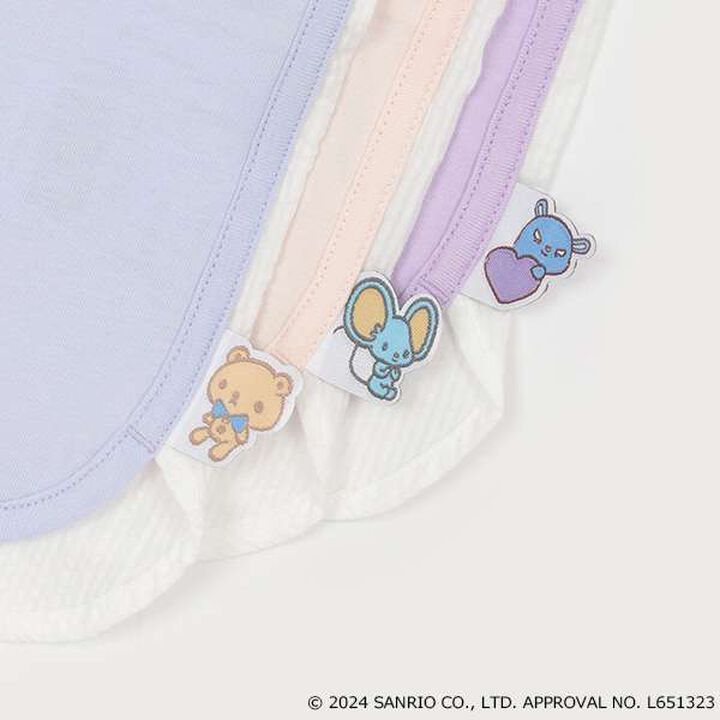 Sanrio Characters Motif T-Shirt (Kids),Light pink, medium image number 17