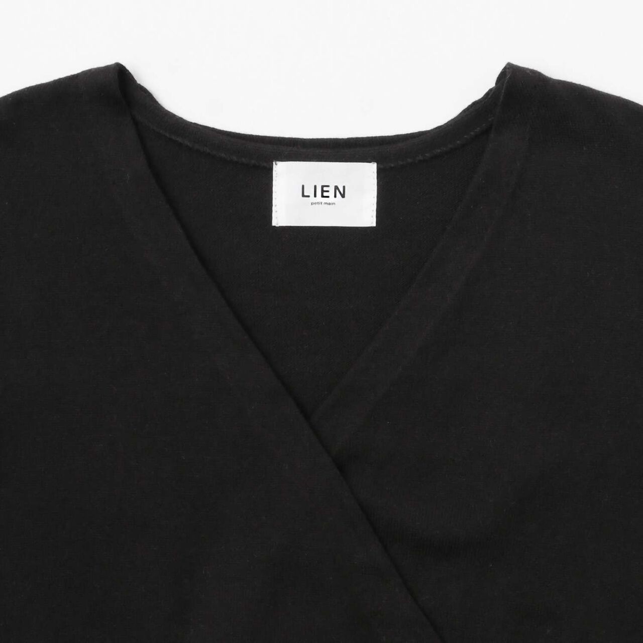 Ballet Knit Cache-Coeur,Black, large image number 8