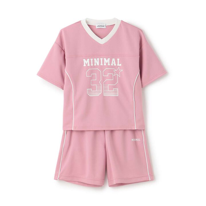 Sleek Plus Quick-Dry Mesh Sports Outfit Set,Off white, medium image number 8