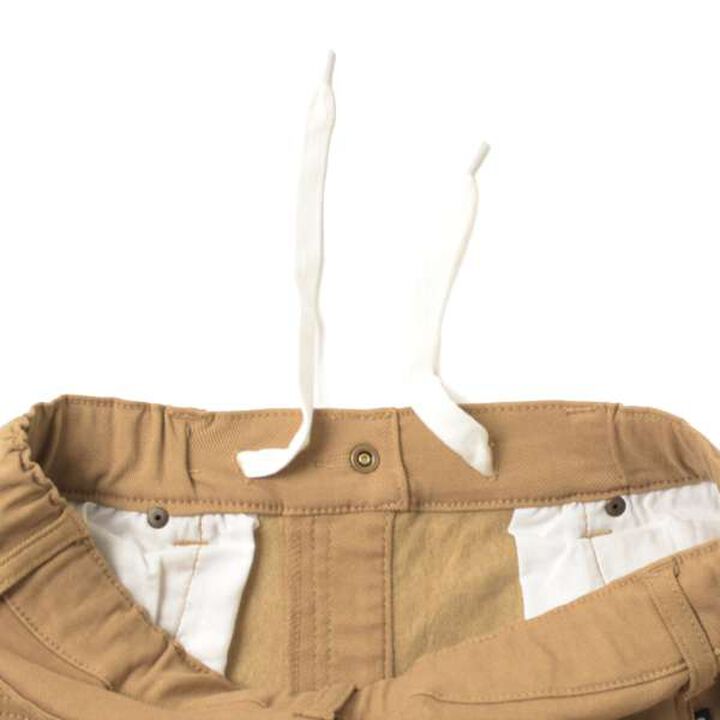 Super Stretch Fleece Slim Pants,Beige, medium image number 5