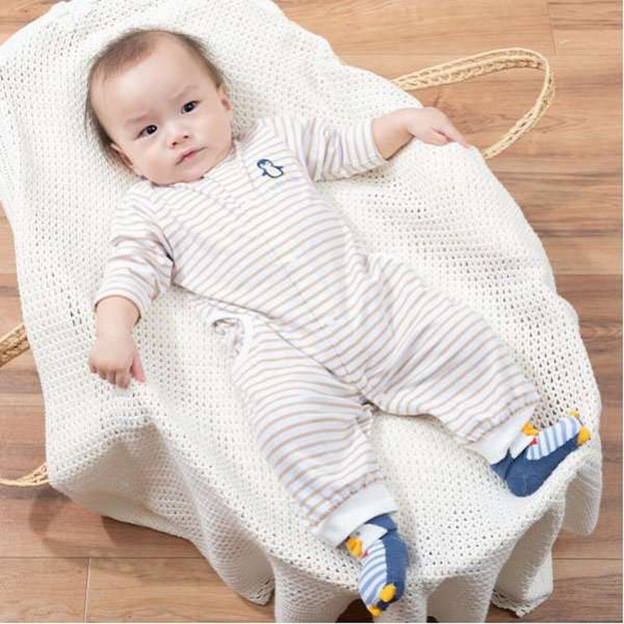 Animal Stripe 2-Way All-in-One,Mustard, large image number 6