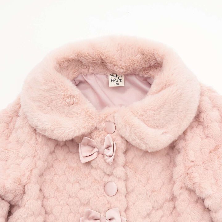 Faux Fur Coat,Pink, medium image number 2