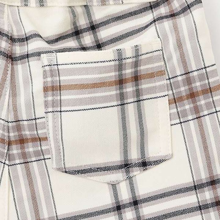 Check Stretch Pants,Navy, medium image number 6