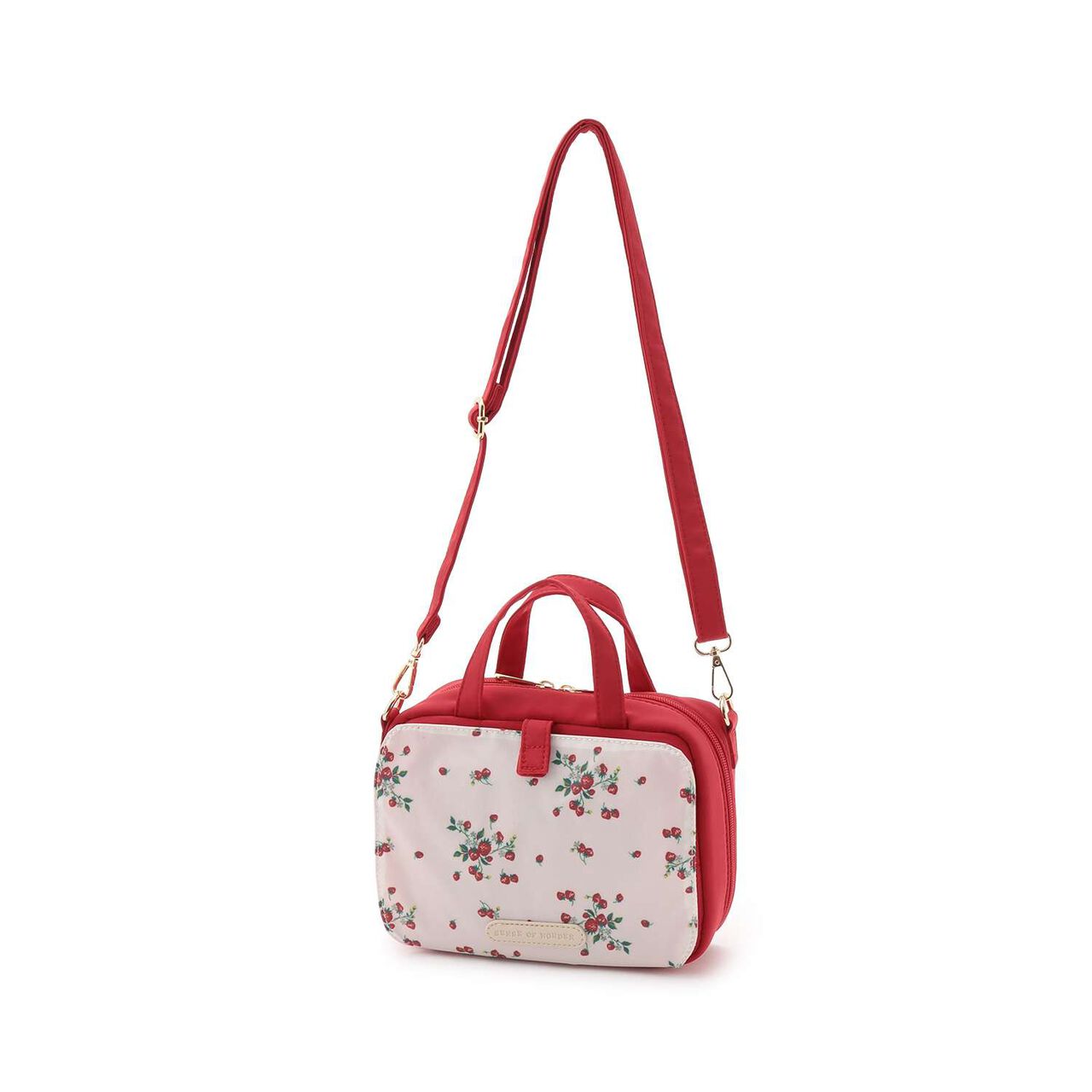 Wild Strawberry Diaper Pouch,Pearl white, large image number 10