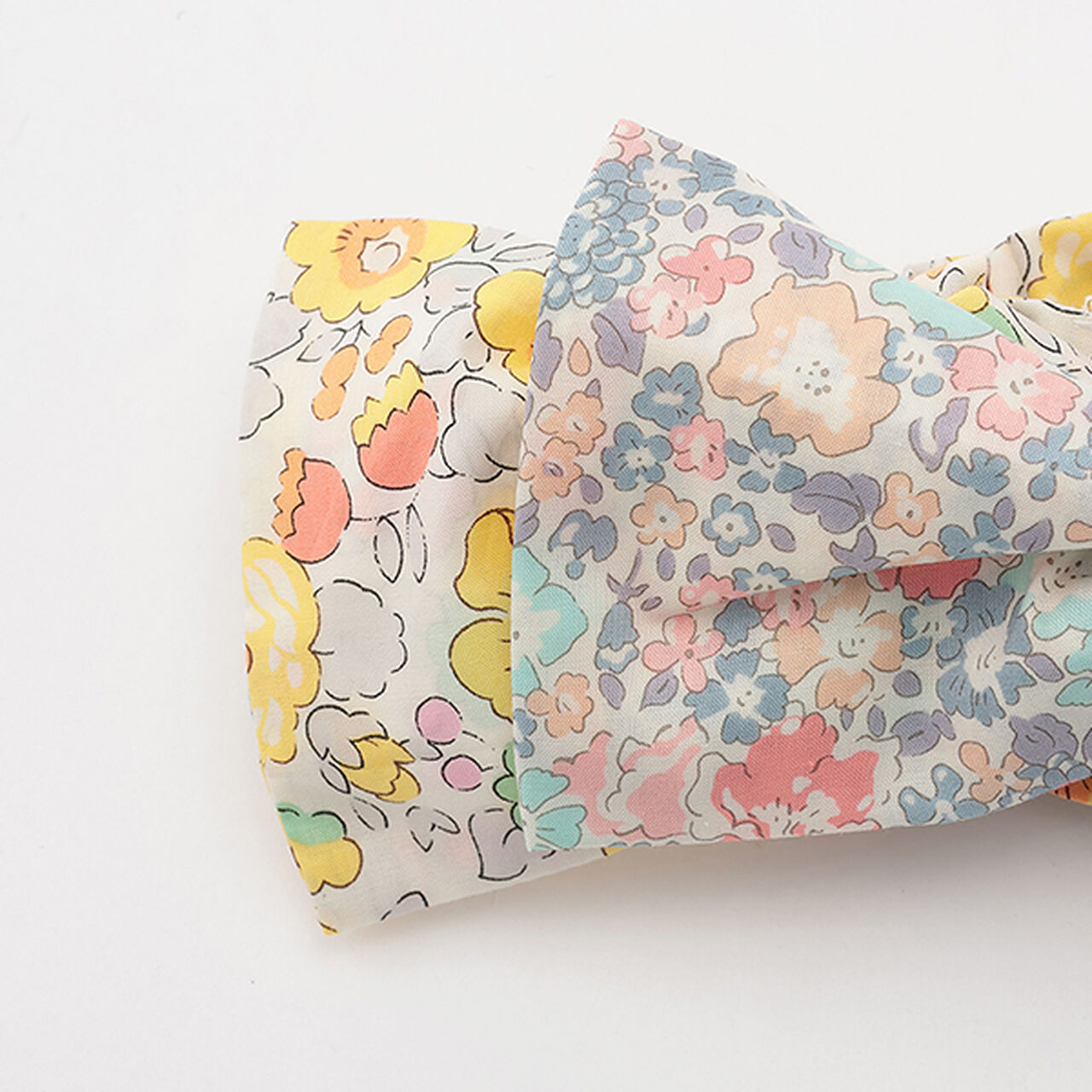 Liberty Big Ribbon Headband,Lemon yellow, large image number 3