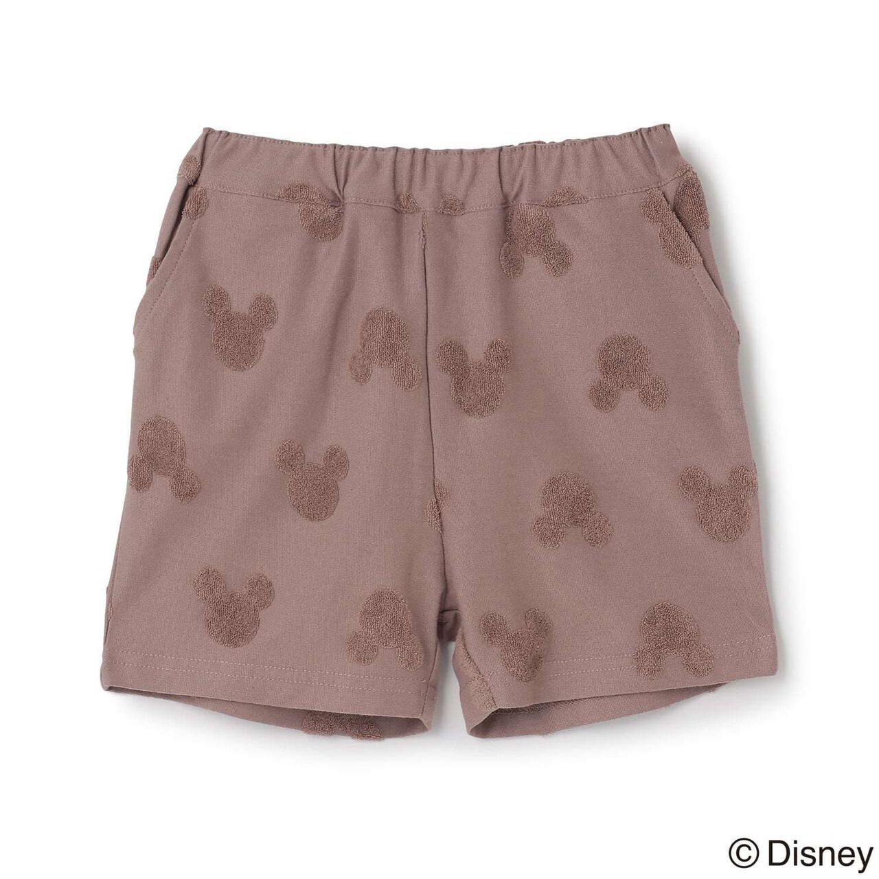 [Disney] Pile Jacquard Pattern Pants,Mocha brown, large image number 0