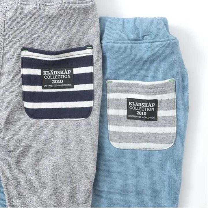 Dinosaur Print Long Straight Pants,Moderate blue, medium image number 10