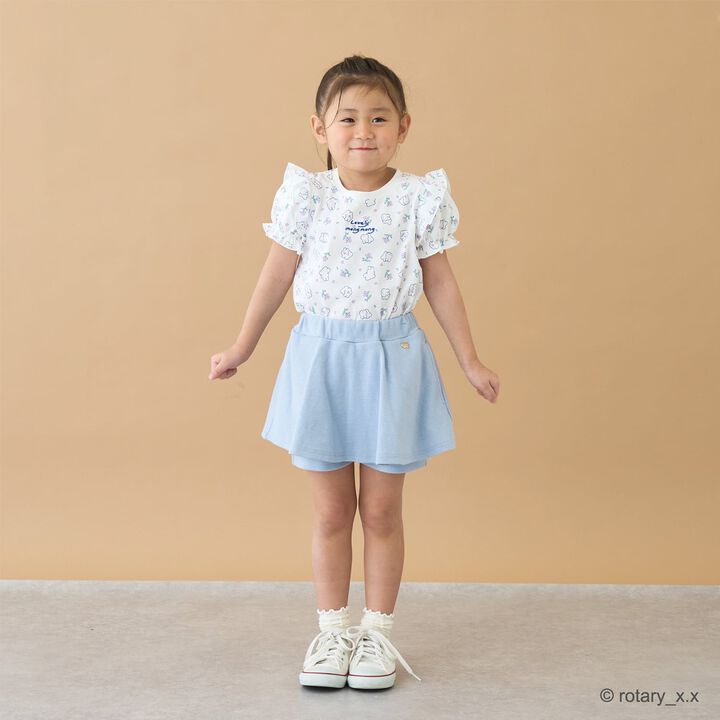 Tomo Pants with Flare Skirt,Ivory, medium image number 22