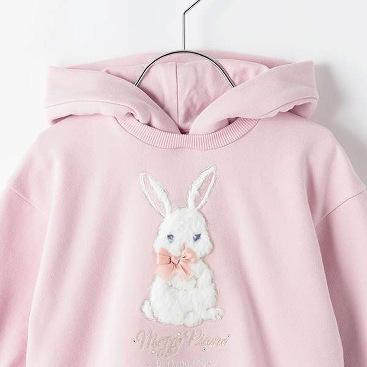 Animal Motif Hoodie One-Piece Dress,Lavender, large image number 8