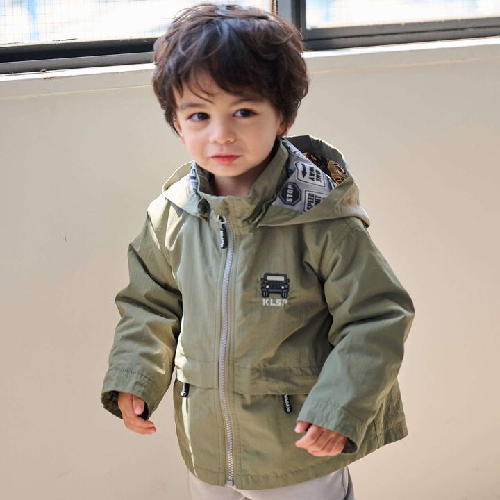 Off-Road Car Liner Bomber Jacket,Khaki, medium image number 0