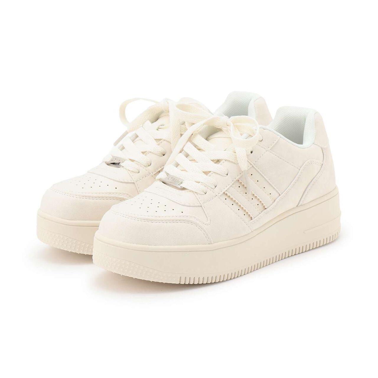 [LTXC] Lightweight Waterproof Line Coat Sneakers,Off white, large image number 0