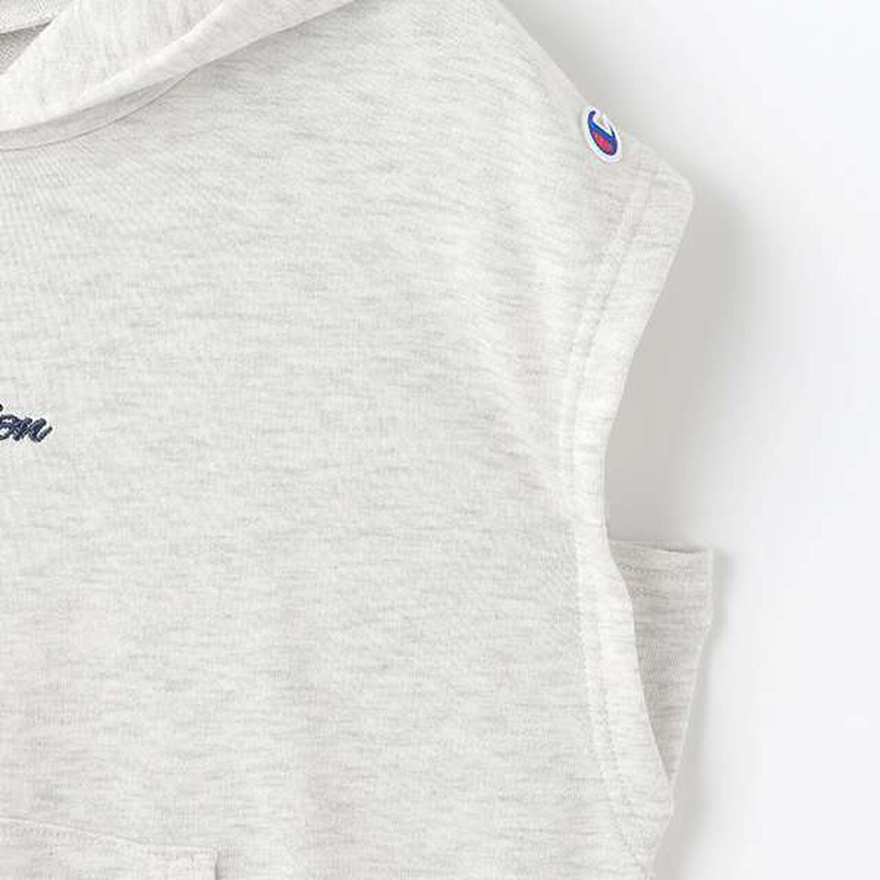 [Champion] Sleeveless Parka,Smoke white, large image number 8