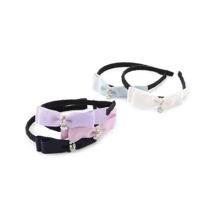Ribbon Headband,Off white, medium image number 5
