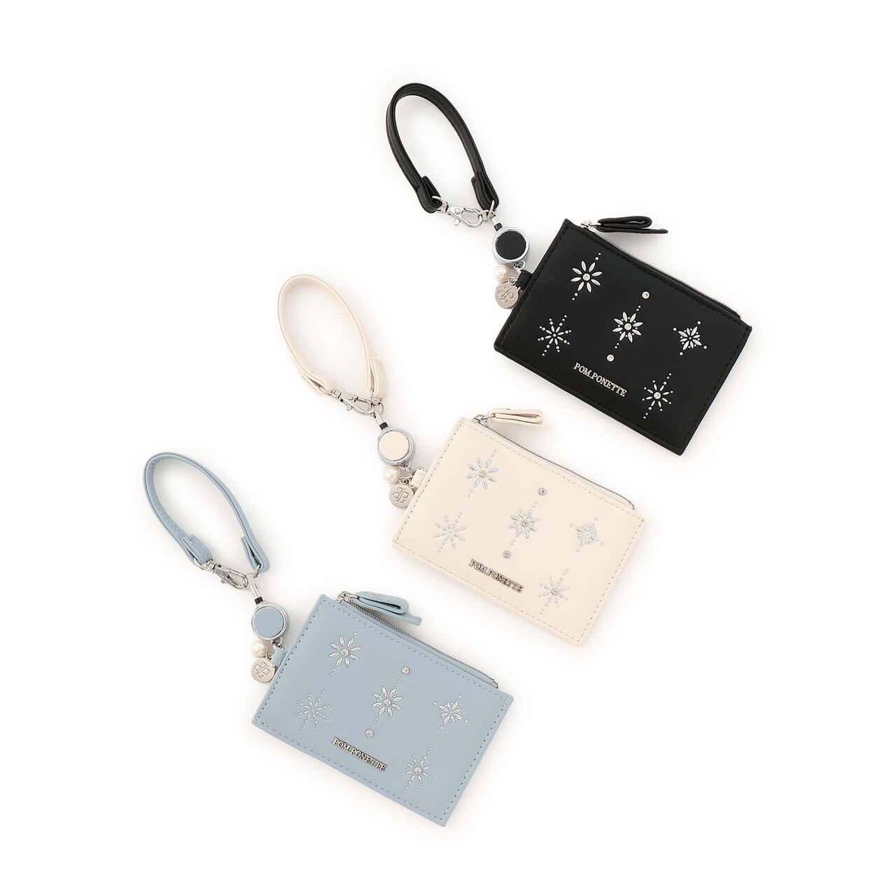 Foil Jewel Multi Card Holder,Light blue, large image number 7
