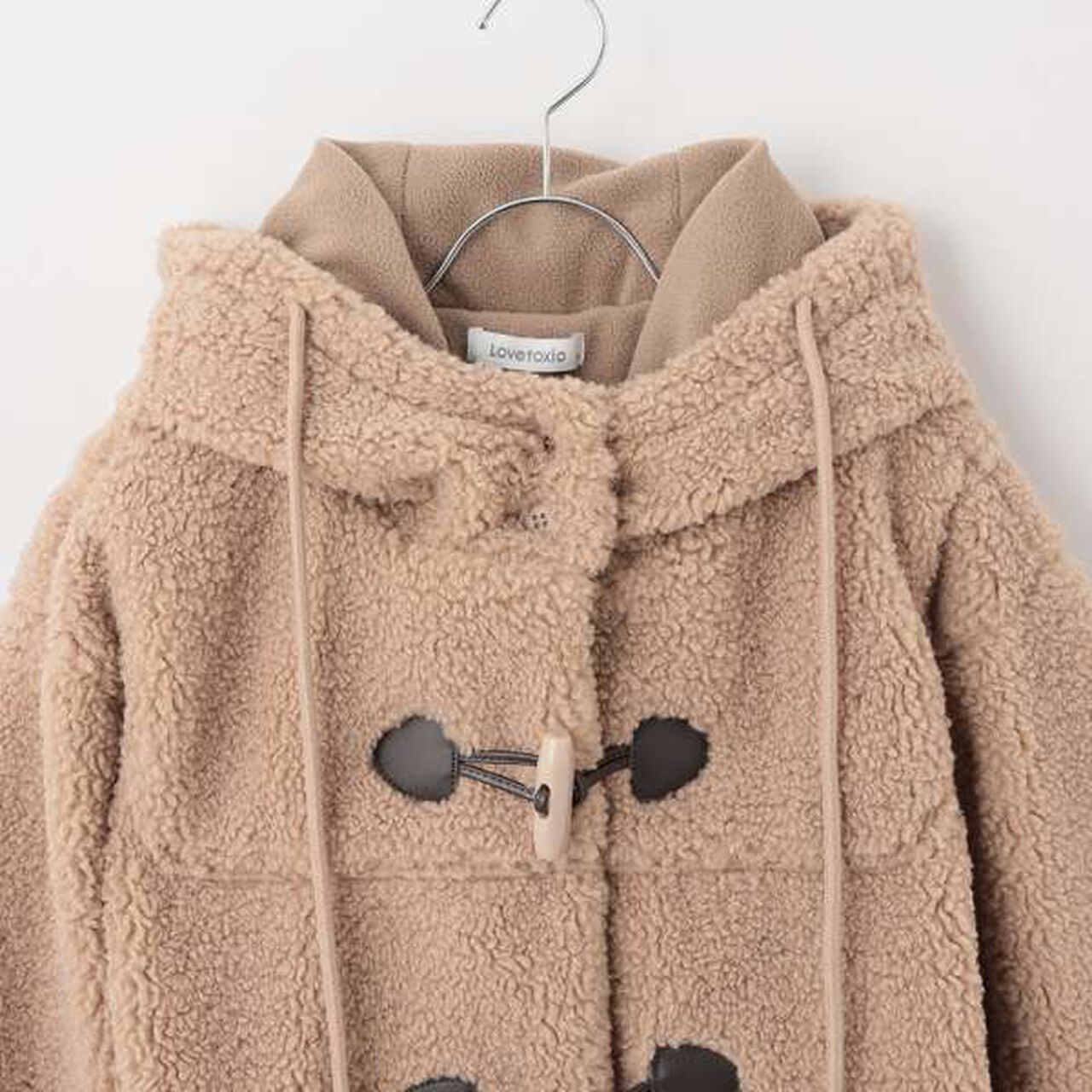Boa Duffle Coat,Mocha tea, large image number 6