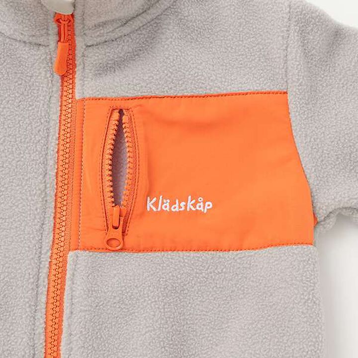 Boys' Fleece Zip-Up,Gray, medium image number 3