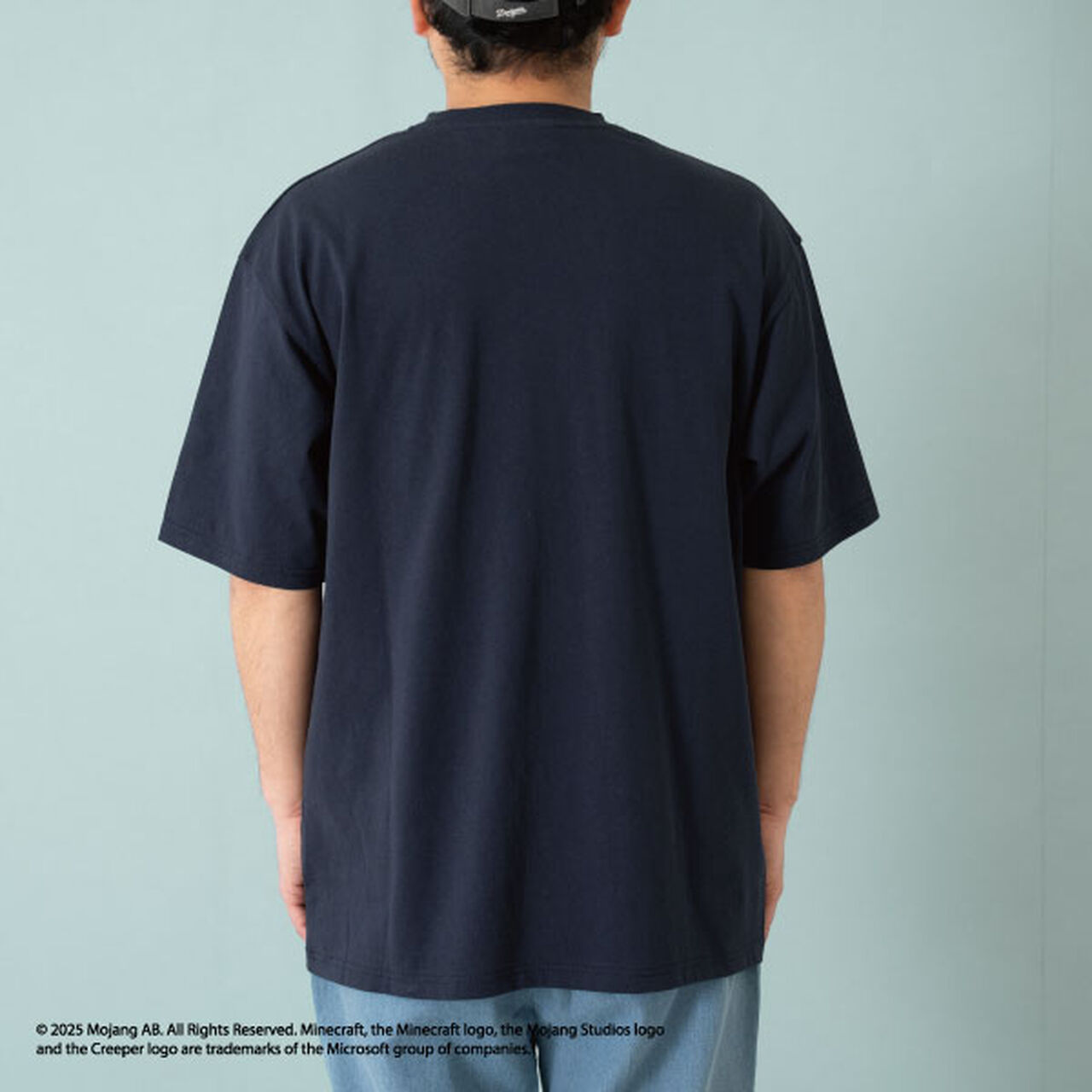 [Minecraft] Dad Weapon Tee,Navy, large image number 3