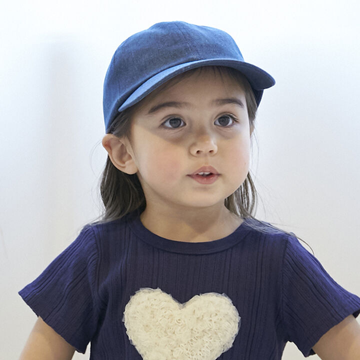 [Link] Back Ribbon Cap (Kids Size),Pearl white, medium image number 10