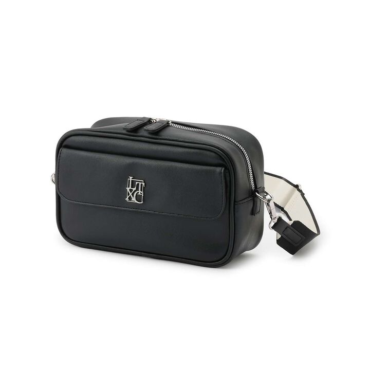 [LTXC] Jacquard Tape Flap Shoulder Bag,Ivory, medium image number 5