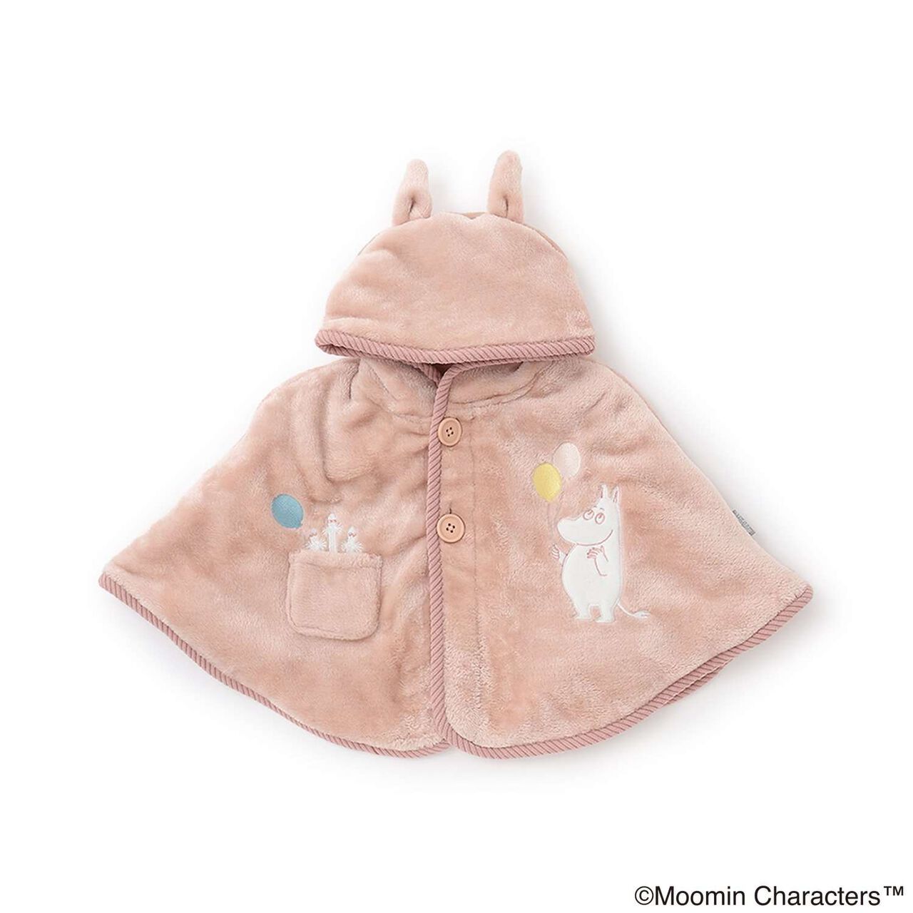 [MOOMIN] Balloon Moomin Cape,Light gray, large image number 5