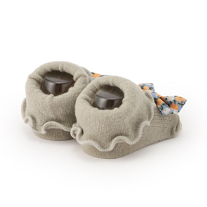 Mellow Ribbon Cup Socks,Light green, medium image number 3