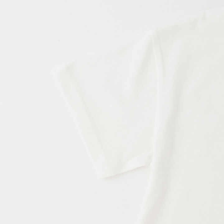 Washable Mesh Knit Vest + Short Sleeve T-Shirt,Sax blue, medium image number 6