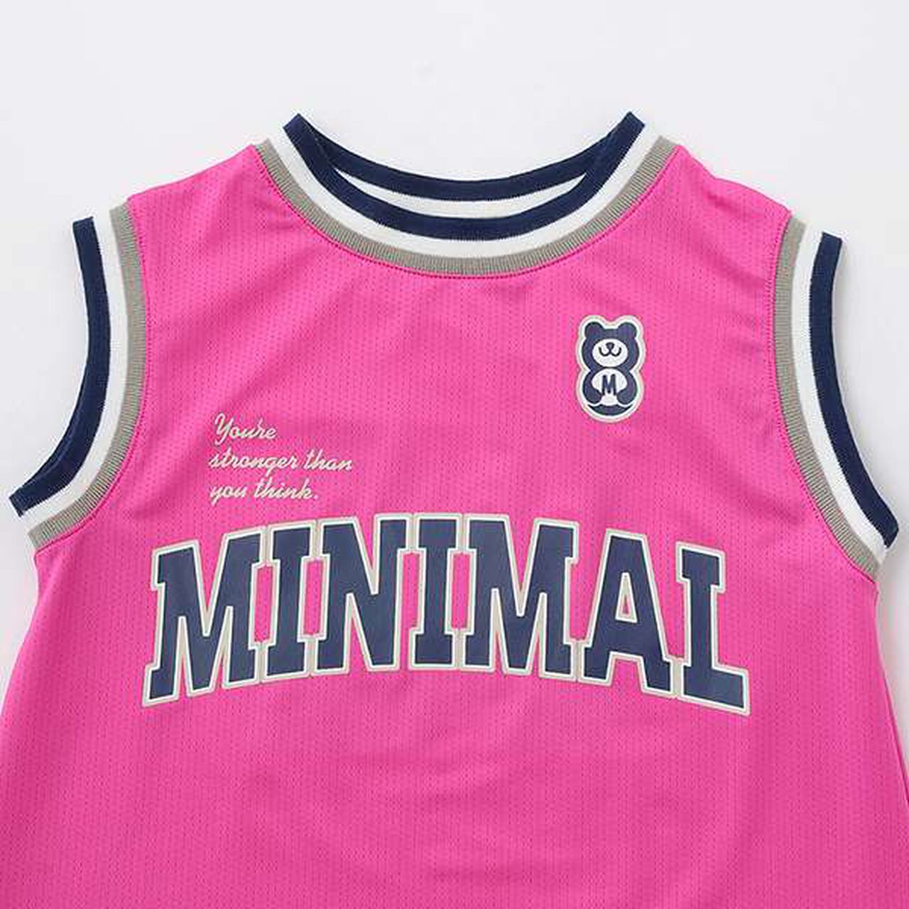 [Quick-Dry] Mesh Mini Dress,Black, large image number 3