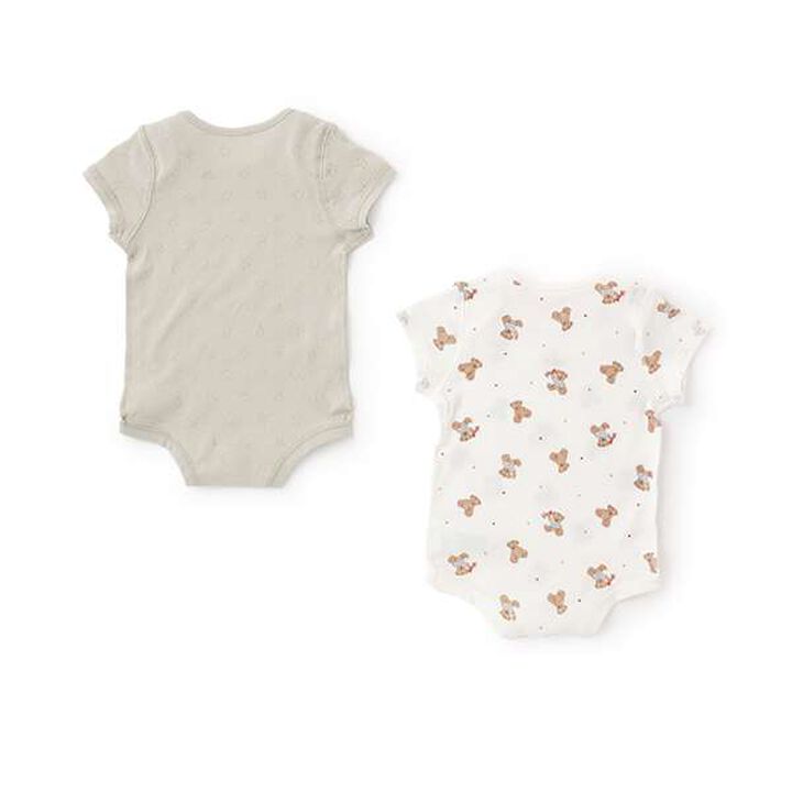 [Weak Acidity] Bodysuit,Peach, medium image number 1