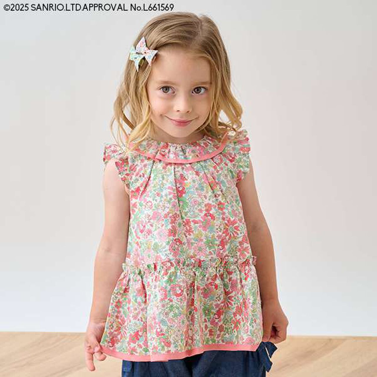 [My Melody] Liberty Tunic,Coral red, large image number 0