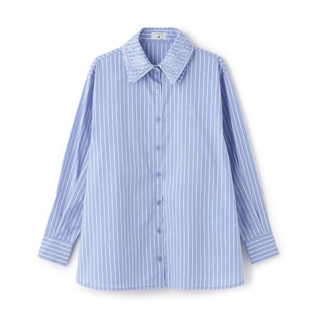 [AMI] Double Lapel Shirt,Sax blue, large image number 21