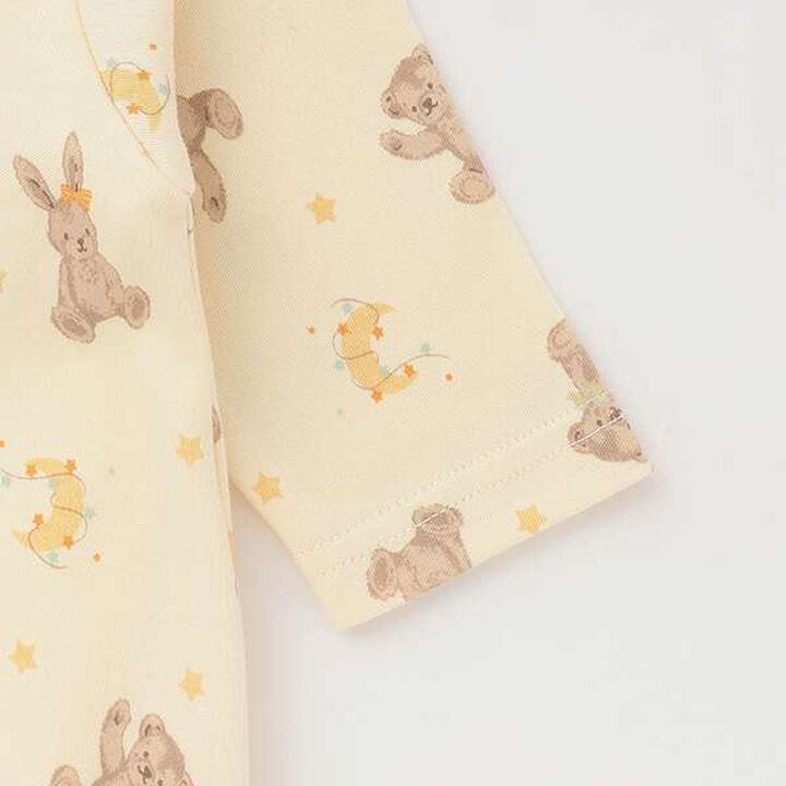 [Undergarment Included] Animal Print 2 WAY All-in-One,Cream, medium image number 6