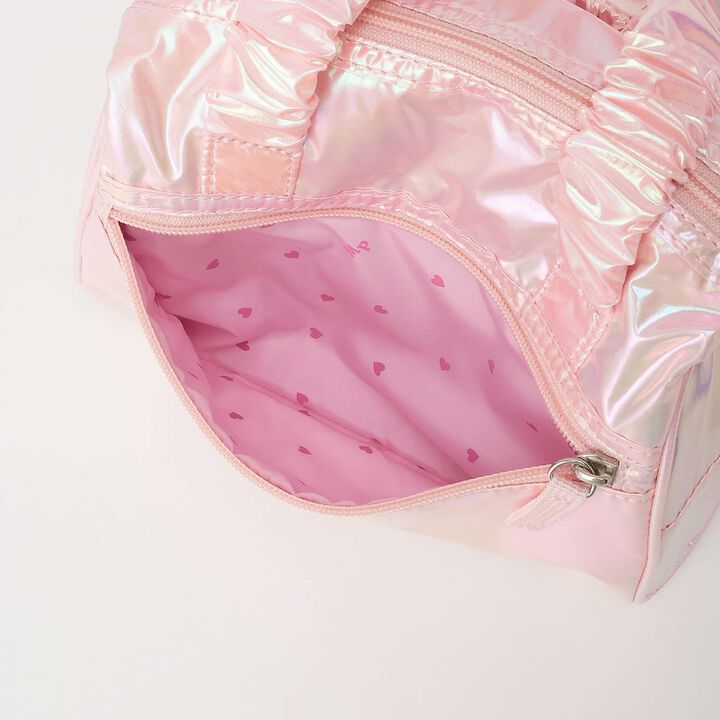 Logo Ribbon 2WAY Boston Bag,Light pink, medium image number 10