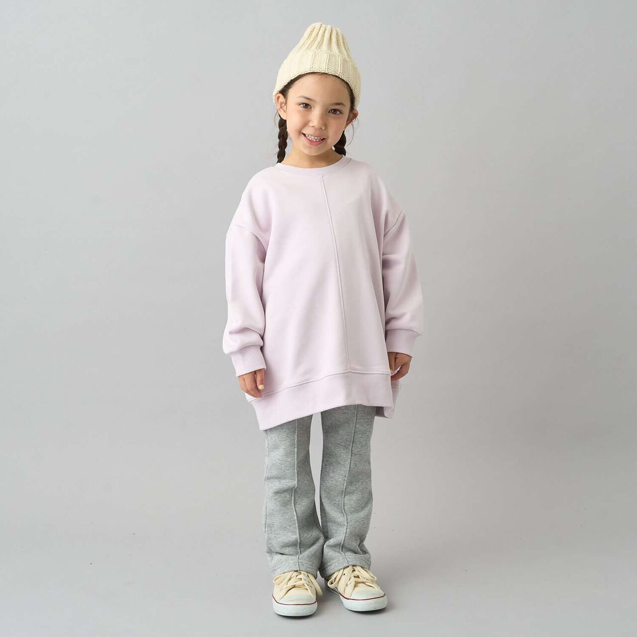 [Daily Standard Wear] [Quick-Dry Absorbent] Center Pleats Flare Sweatpants,Black, large image number 35