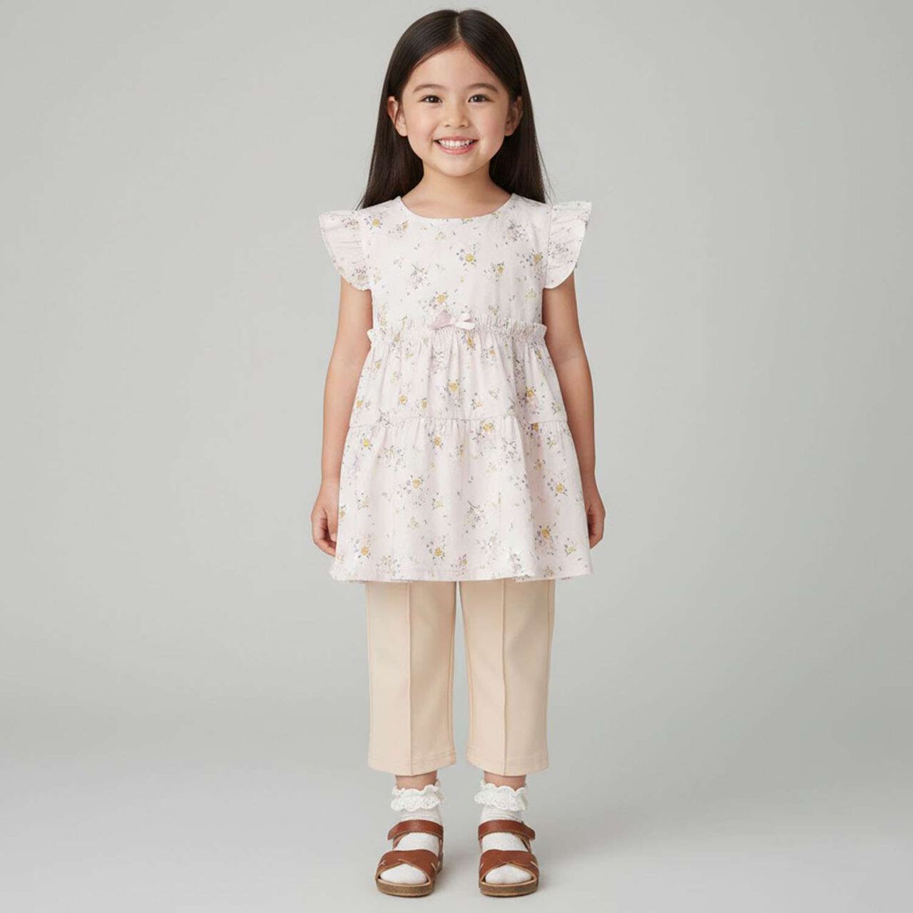 Floral Tunic,Ivory, large image number 12