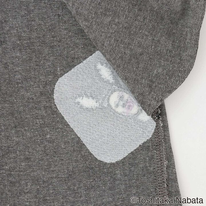 [Kobito Zukan] 5-Minute Length Pants,Charcoal gray, medium image number 7