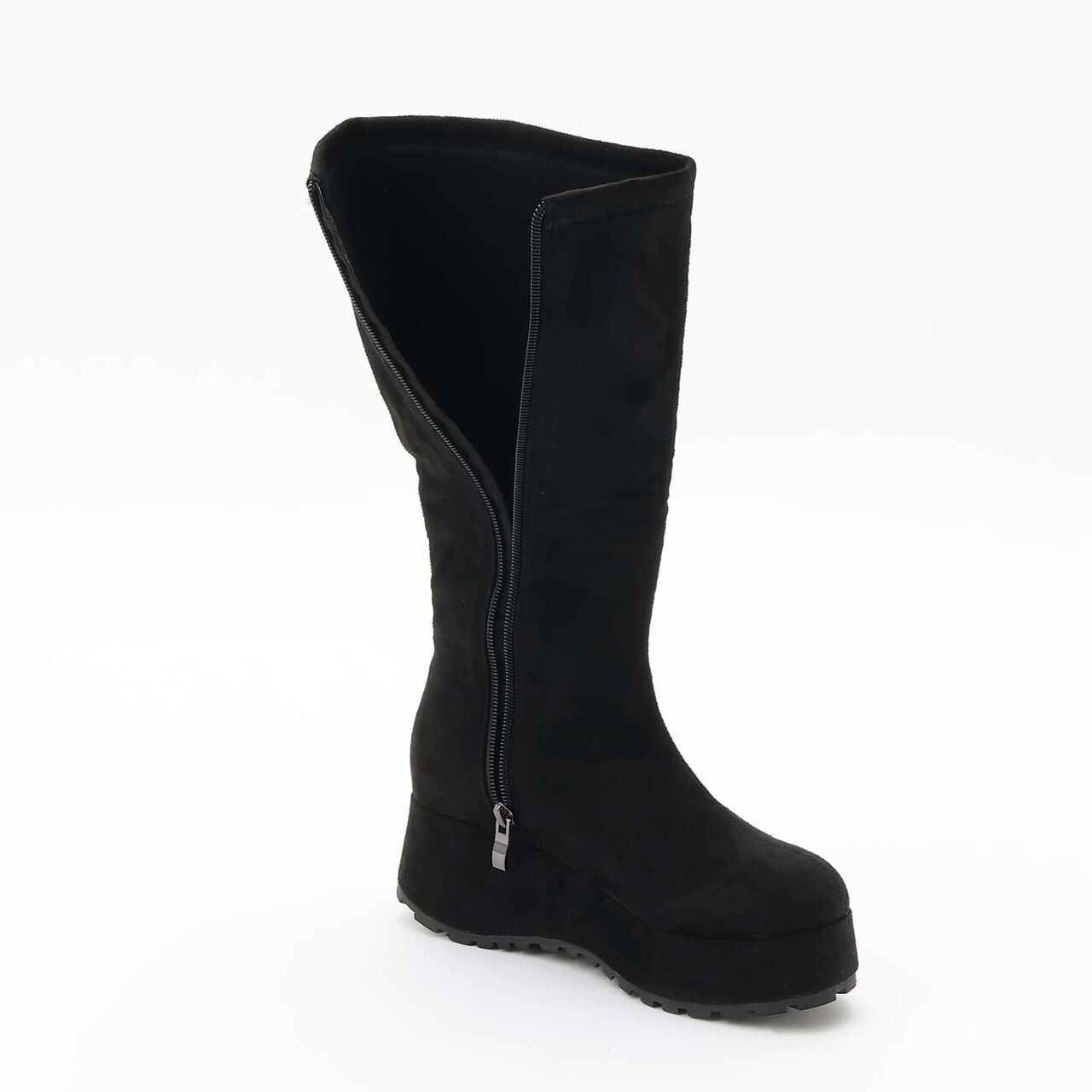 Long Boots,Charcoal gray, large image number 9